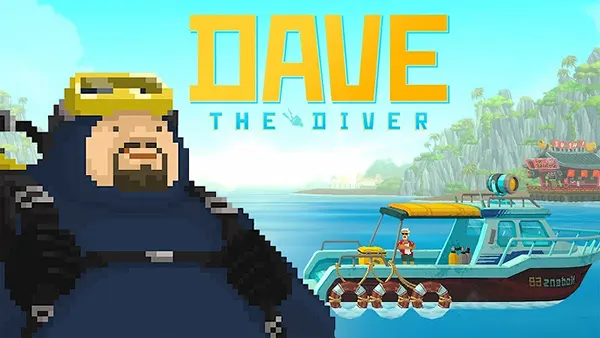 Dave diving on phone